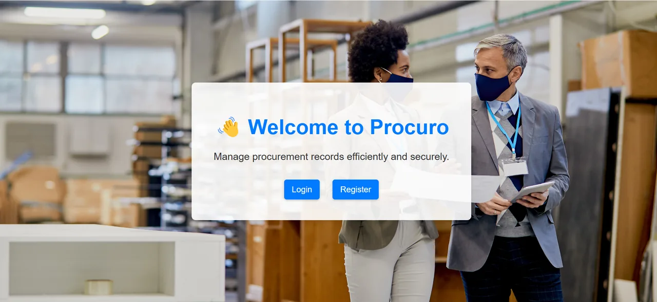 Procuro - Procurement System screenshot